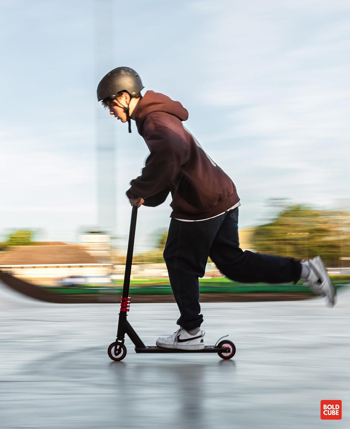 Black - Deluxe Stunt Scooter