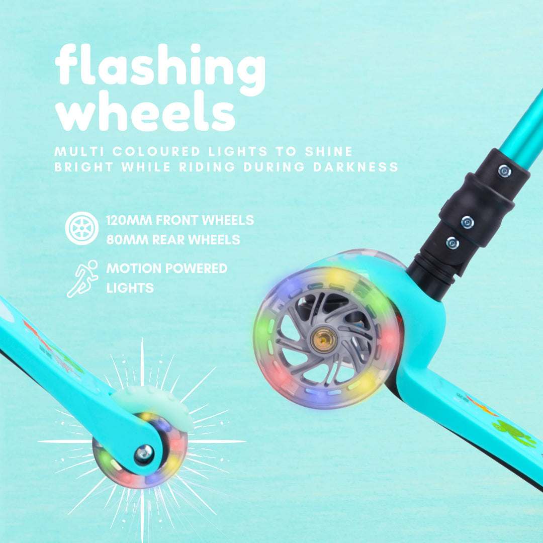 Ocean - Teeny Fold 3 Wheel Scooter