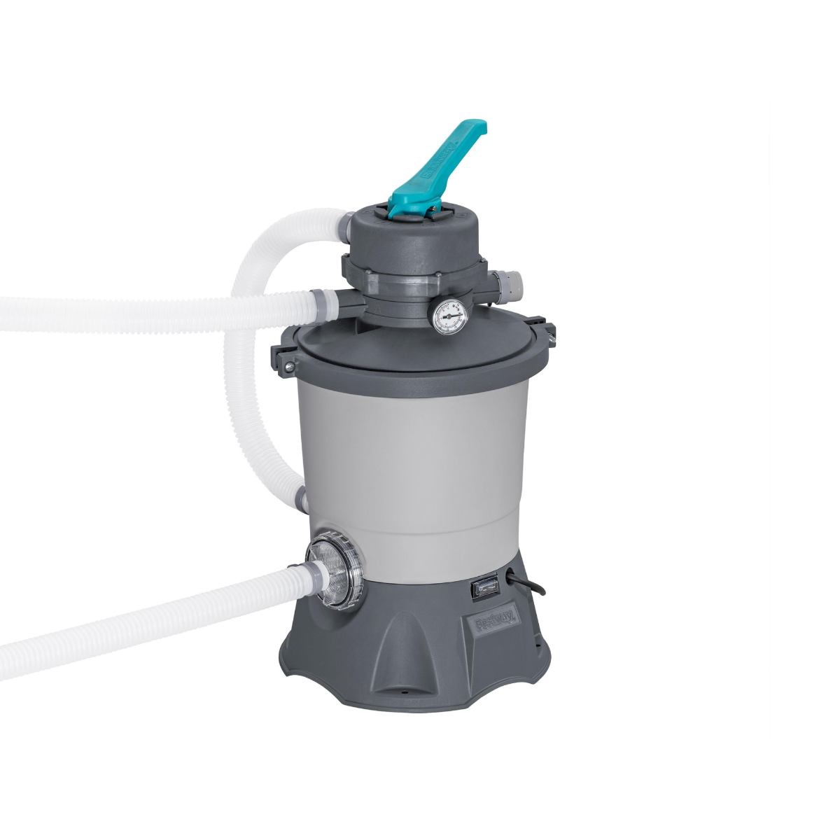 Bestway 13ft 3" x 6ft 7" x 48" Rectangular Steel Pro MAX™ Above Ground Swimming Pool, Sand Filter Pump & Accessories