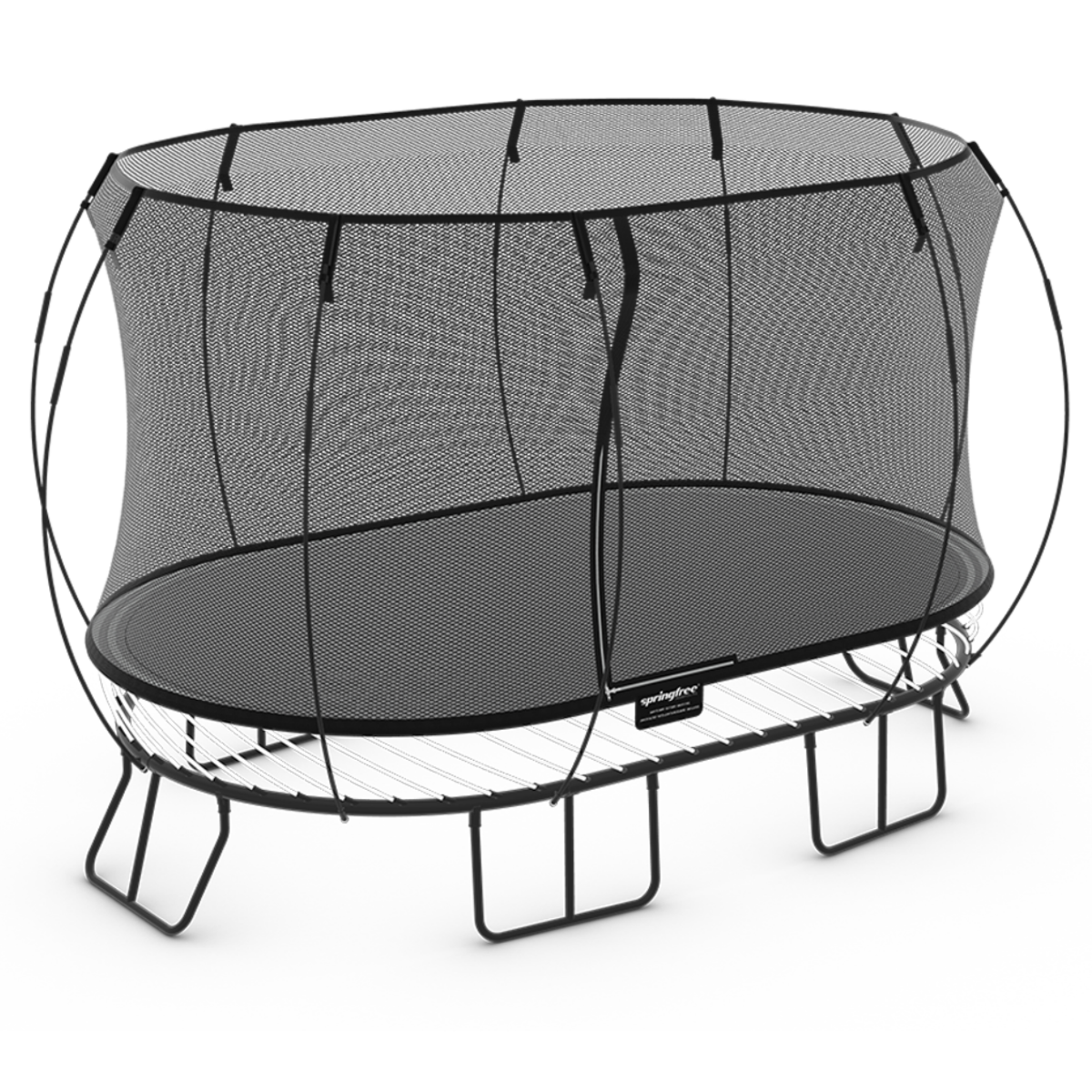13ft x 8ft Springfree Large Oval Trampoline