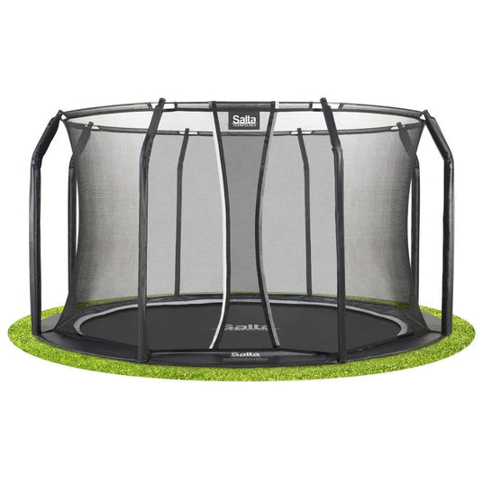 14ft Salta Royal Baseground Round Trampoline with Enclosure (5067AE)