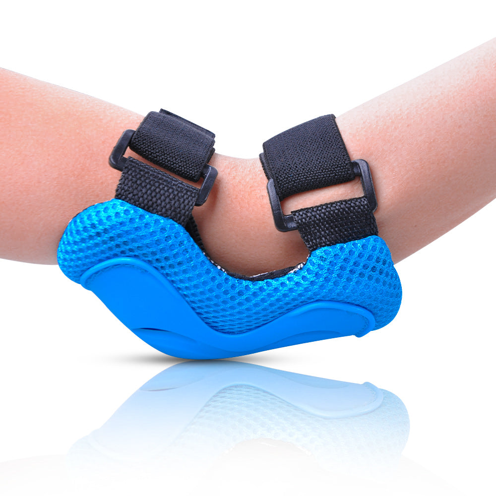 Bright Blue - Kids Protective Gear for Elbows, Knees & Wrists
