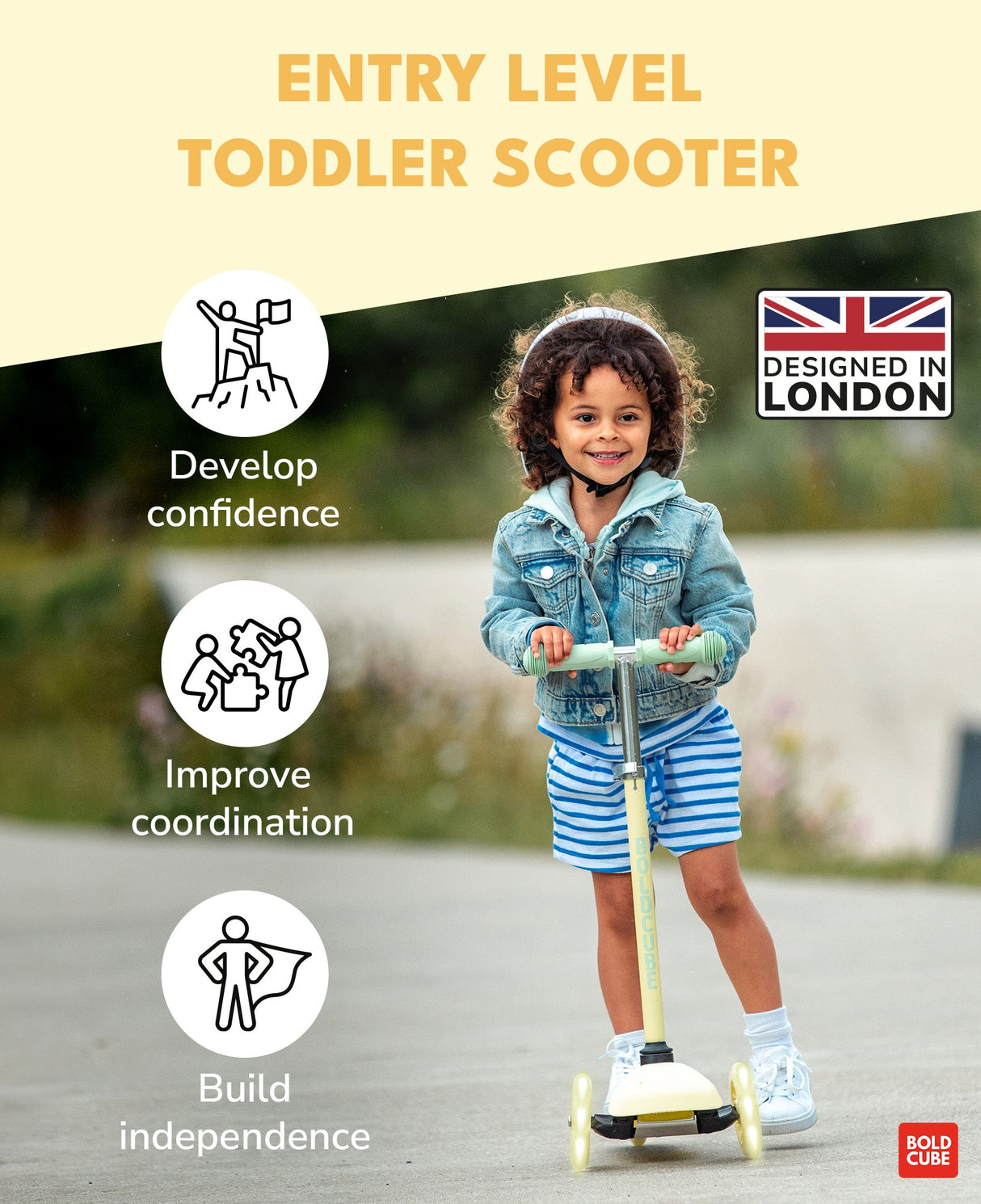Lemon - Teeny 3 Wheel Scooter