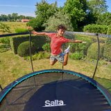 10ft Salta Cosmos Round Trampoline with Enclosure