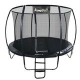 12ft JumpPRO® Xcel Black Round Trampoline with Enclosure