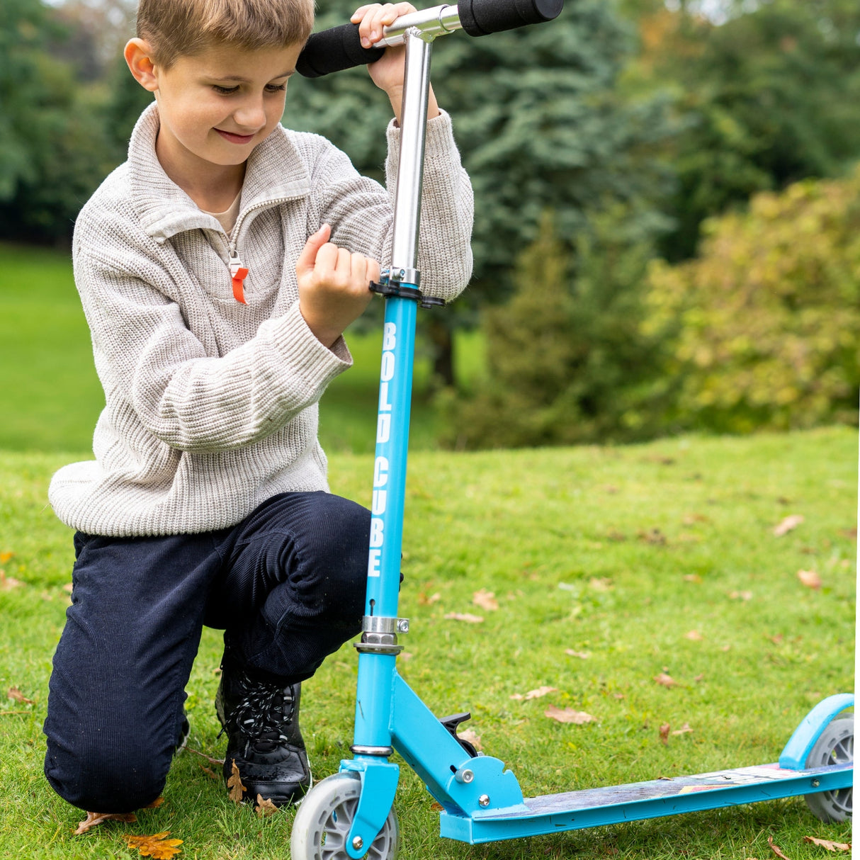 Yellow - 2 Wheel Scooter