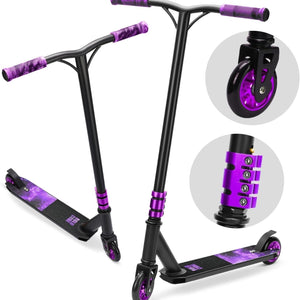Purple - Deluxe Stunt Scooter