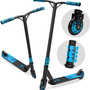 Cyan - Deluxe Stunt Scooter