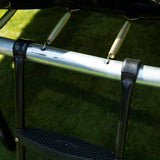 9ft x 6ft JumpPRO™ Xcel Black Rectangular Trampoline with Enclosure