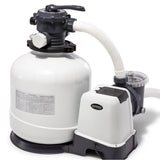 Intex 18ft x 9ft x 52" Ultra XTR Frame Rectangular Above Ground Swimming Pool with Sand Filter Pump and Accessories (26356) - NEW for 2019