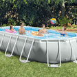 Intex 16' 6" x 9' x 48" Prism Frame™ Oval Above Ground Swimming Pool