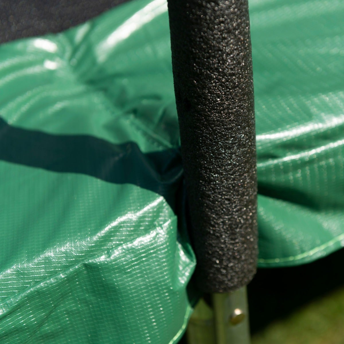 12ft x 8ft JumpPRO™ Xcite Green Rectangular Trampoline with Enclosure