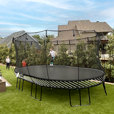 19ft x 12ft Springfree Jumbo Oval Trampoline