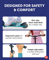 Sapphire - Deluxe 2 Wheel Scooter
