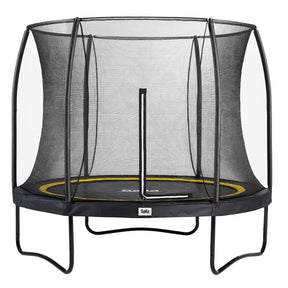 10ft Salta Black Round Comfort Edition Trampoline with Enclosure (5075A)