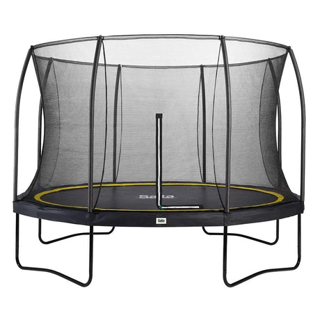 12ft Salta Black Round Comfort Edition Trampoline with Enclosure (5076A)