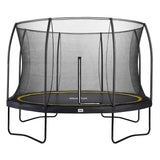 14ft Salta Black Round Comfort Edition Trampoline with Enclosure (5078A)