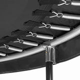 14ft Salta Black Round Comfort Edition Trampoline with Enclosure (5078A)