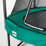 12ft Salta Green Round Comfort Edition Trampoline with Enclosure (5076G) 