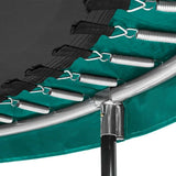 12ft Salta Green Round Comfort Edition Trampoline with Enclosure (5076G) 