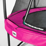 10ft Salta Pink Round Comfort Edition Trampoline with Enclosure