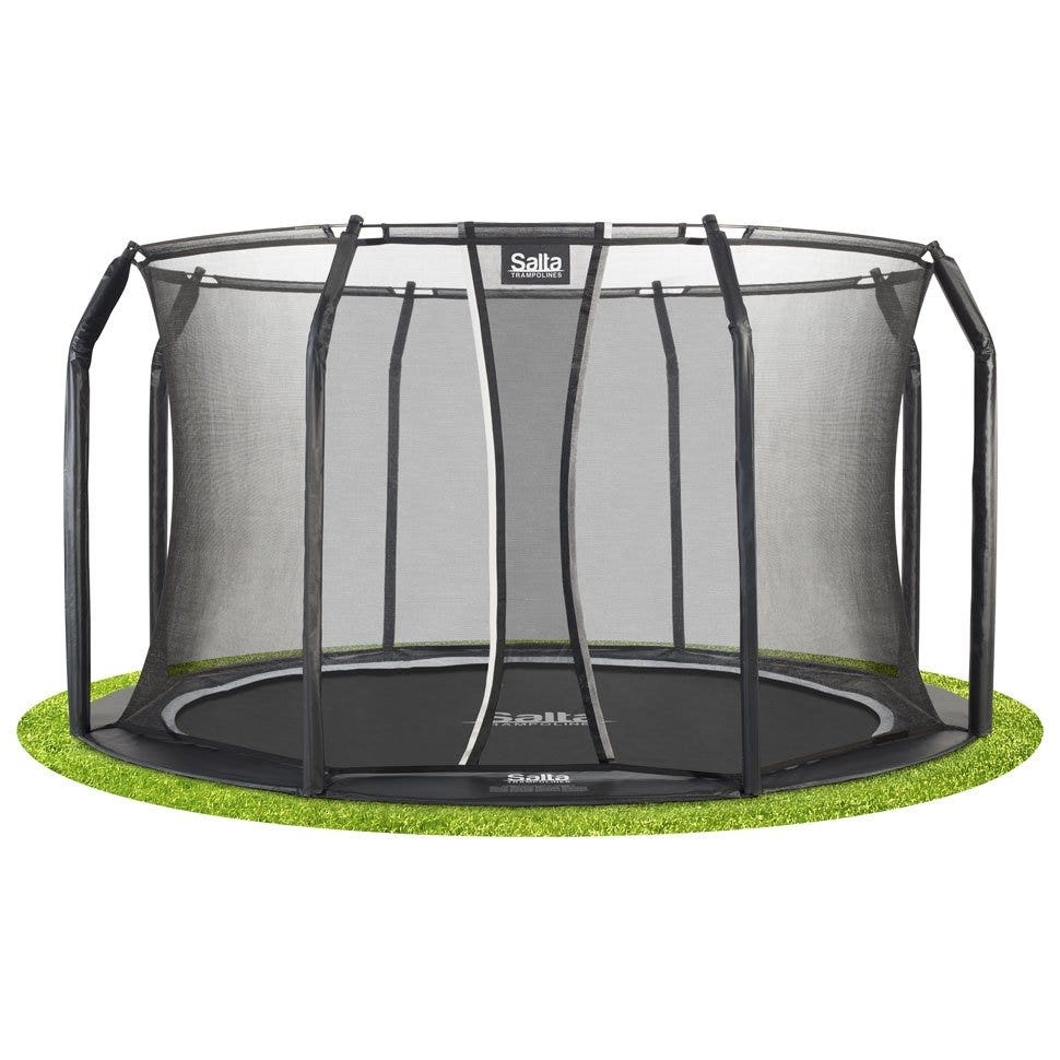 10ft Salta Royal Baseground Round Trampoline with Enclosure (5064AE)