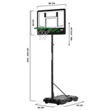 Salta Dribble Freestanding Basketball Hoop