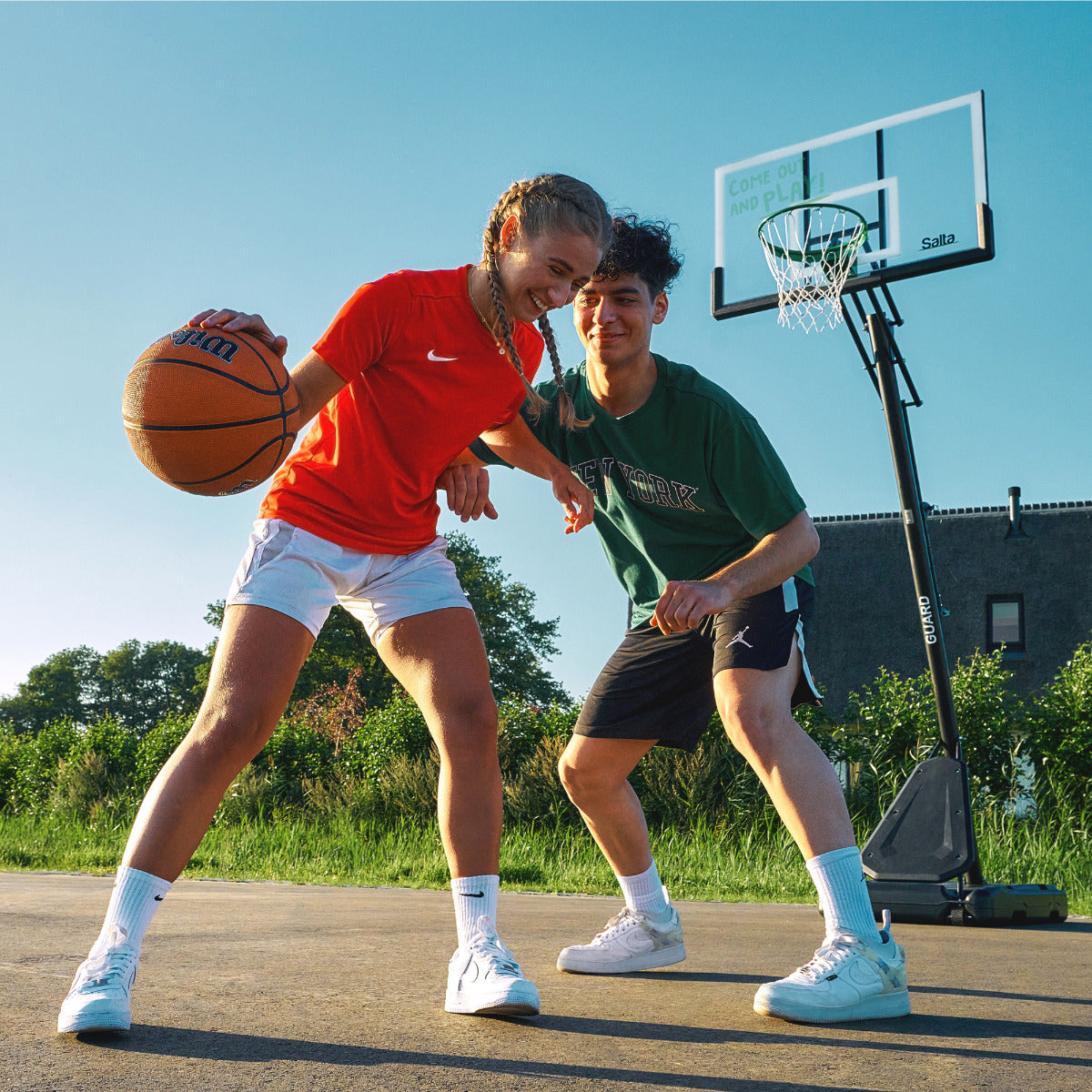 Salta Guard Freestanding Basketball Hoop