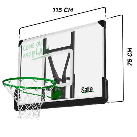 Salta Centre Backboard Basketball Hoop (Wall Mounted)