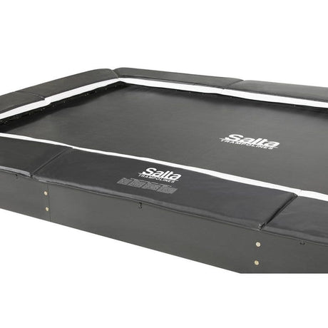 10ft x 7ft Salta Royal Baseground Black Rectangular Trampoline