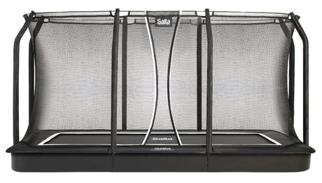 
13ft x 8ft Salta Royal Baseground Rectangular Trampoline with Enclosure
