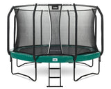 10ft Salta Green Round First Class Edition Trampoline with Enclosure