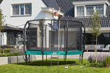 10ft Salta Green Round First Class Edition Trampoline with Enclosure