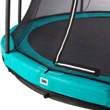 14ft Salta Green Comfort Edition InGround Round Trampoline with Enclosure (5398G)B