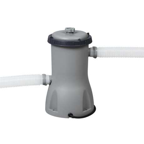 Bestway 16ft x 8ft x 48" Rectangular Steel Pro MAX Above Ground Swimming Pool, Filter Pump & Accessories