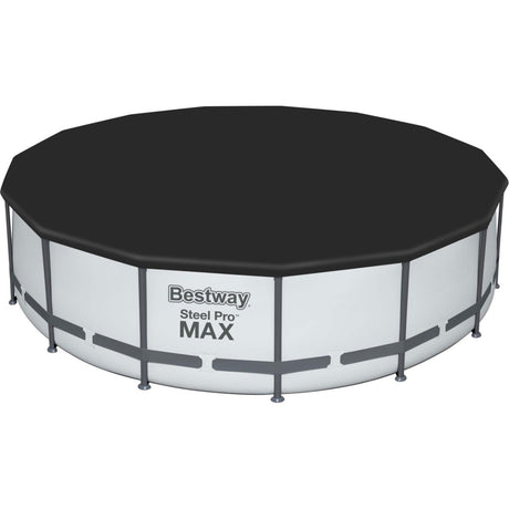 Bestway 15ft x 48" Steel Pro MAX™ Round Above Ground Swimming Pool, Filter Pump & Accessories