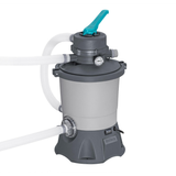 Bestway 16ft x 10ft x 42" Oval Steel Pro MAX™ Splashview Above Ground Swimming Pool, Sand Filter Pump & Accessories