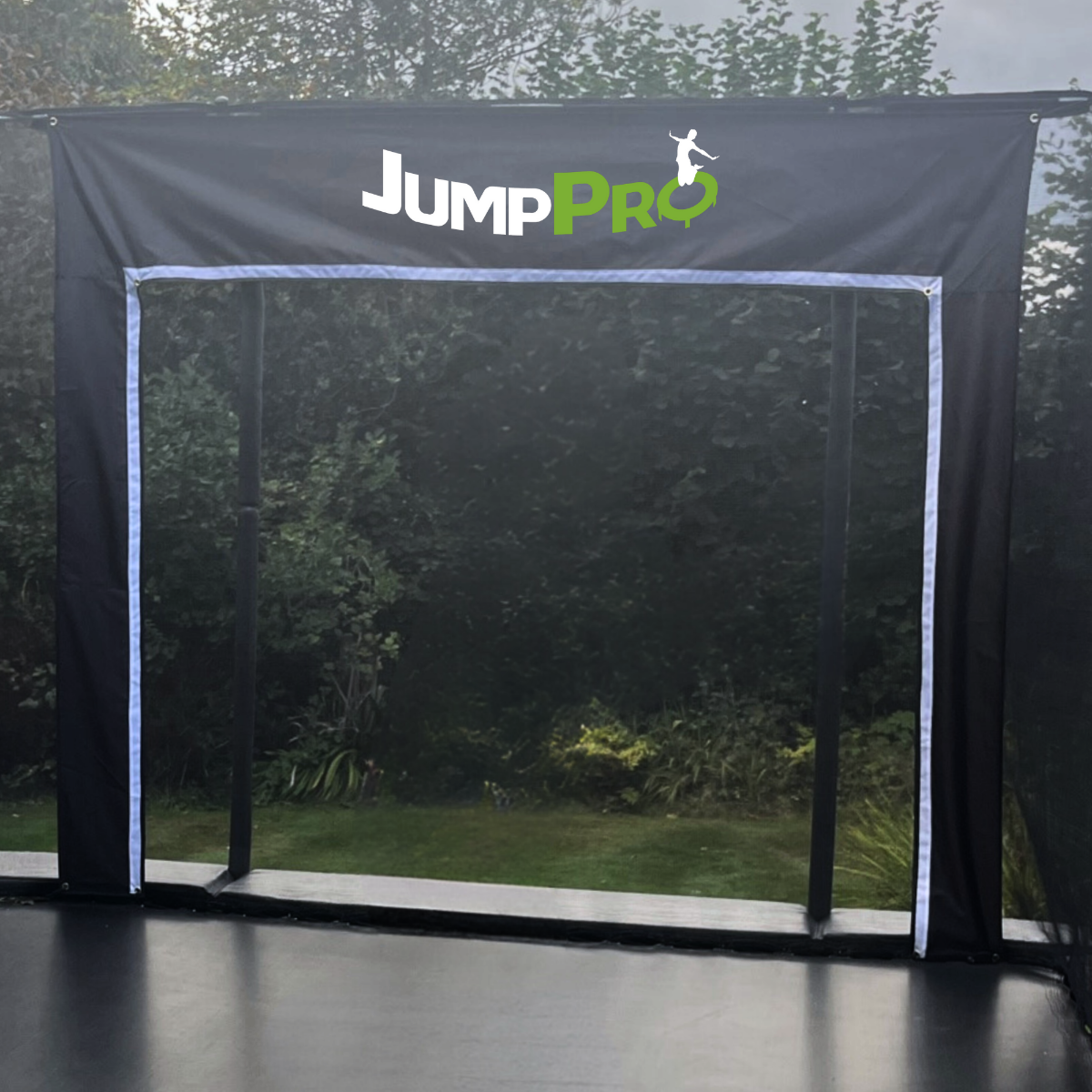 JumpPRO Trampoline Goal (Medium) - The Only Trampoline Football Goal in the World!