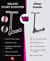 Pink - Deluxe Stunt Scooter