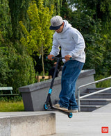Cyan - Deluxe Stunt Scooter