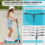 Turquoise - Deluxe 2 Wheel Scooter