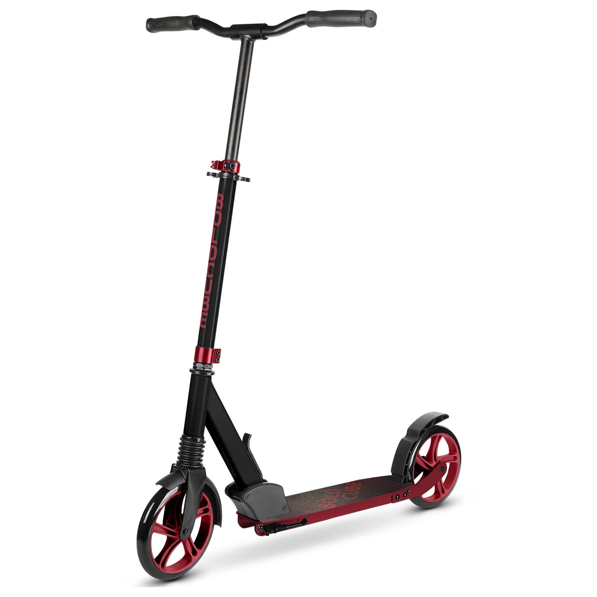 Burgundy - Big 2 Wheel Scooter