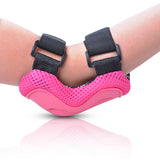Hot Pink - Kids Protective Gear for Elbows, Knees & Wrists