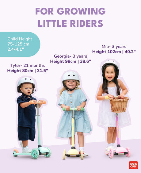 Lilac - Teeny 3 Wheel Scooter