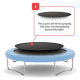 8ft Round Trampoline Debris Cover