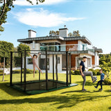 11ft x 8ft Akrobat Orbit Flat Rectangular Trampoline