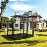 11ft x 8ft Akrobat Orbit Flat Rectangular Trampoline