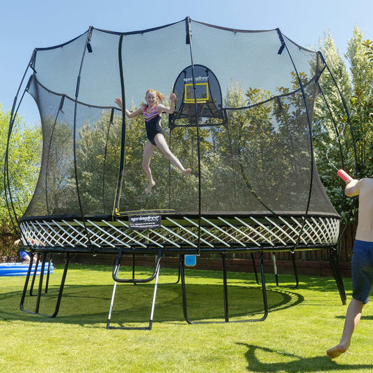 13ft Round Springfree Jumbo Round Trampoline R132 