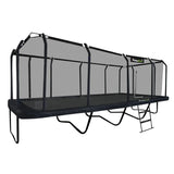 23ft x 10ft JumpPRO® Xtra Giant Black Rectangular Trampoline - ** Plus 2 Free Trampoline Goals! **