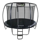 14ft JumpPRO® Xcel Black Round Trampoline with Enclosure